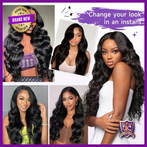 13x6 Lace Front Wig Human Hair 22 Inch Body Wave 200 Density